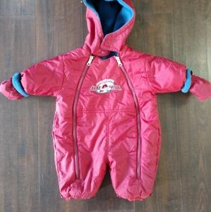Colorado Avalanche Hockey Baby Snow Suit